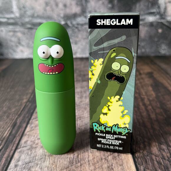 Rick and Morty x Sheglam Pickle Rick Makeup Setting Spray - Picture 1 of 5